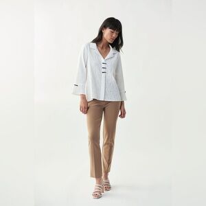 Joseph Robkoff Tiger’s eye ankle pant size 2 (style 181089)